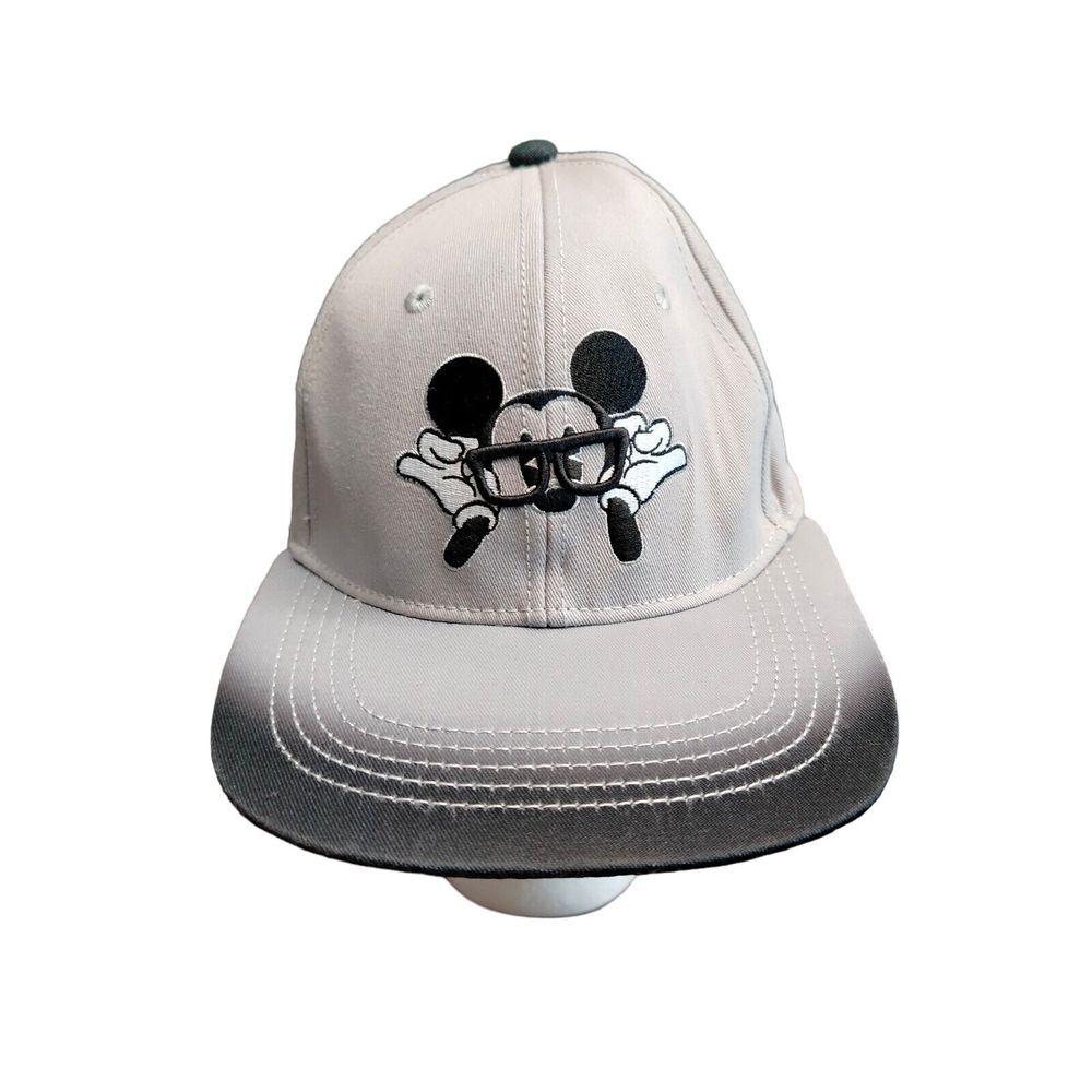 Disney Gray and Black Mickey Mouse Hat